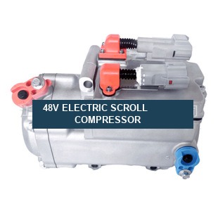 48V Special Vehicle Electric Scroll Compressor for EV HVAC wholesale sourcing