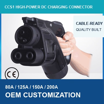 CCS1 High-Power DC Charging Connector for wholesale EV charging equipment